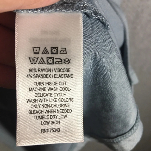 Womens Tahari Blouse Work Office Career Wear Business Casual Neutral Basic - Picture 5 of 5